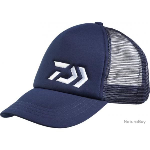 Casquette Daiwa Matelasse-Mesh Blue-White