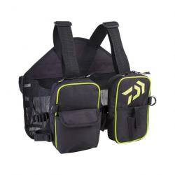 Chest Pack Daiwa Noir & Vert Eco