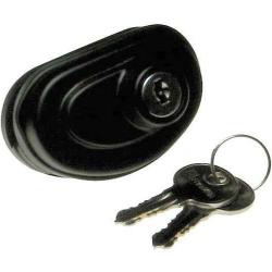 LOT DE 3 VERROUS PONTET A 2 CLÉS - NOIR 1 sans prix de reserve !!
