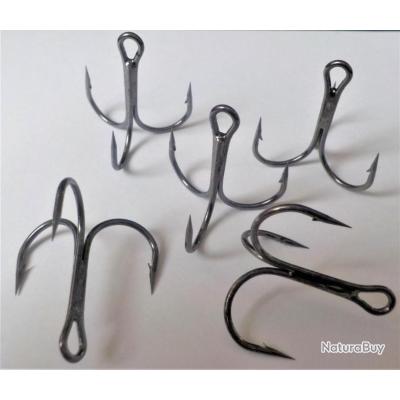 Hameçons Jenzi Taille Variable Hameçons JENZI - Lot De 2x10 Pièces - Taille 4 à 14 Au Choix - Tige Moyenne - Acier Carbone - 50 Cm Hameçons Taille 4 à 14