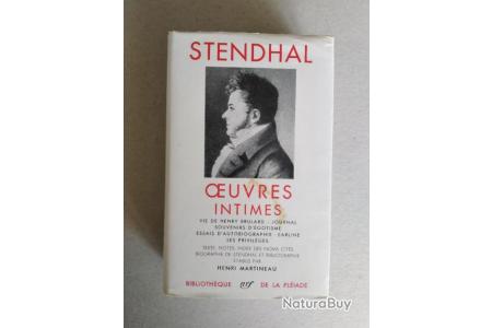 Stendhal. Œuvres intimes, t3. La Pléiade, 1955 - Autres Livres, K7
