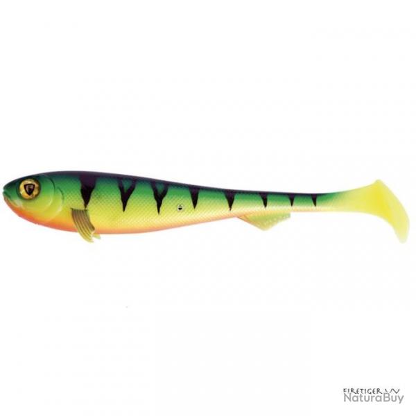 Leurre Souple Fox Rage Super Slick Shad Ultra UV 18cm Firetiger