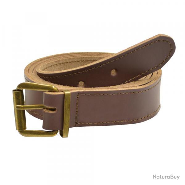 Ceinture en cuir marron