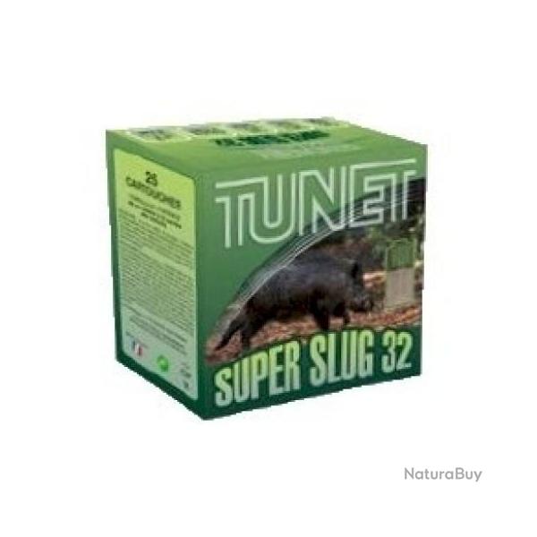 Munitions TUNET Super Slug 32 Cal.12 32gr par 25