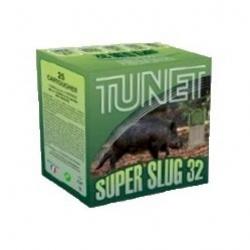 CARTOUCHE TUNET CAL.12 SUPER SLUG 32GR PAR 75