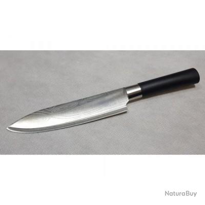 Couteau Universel, Longueur De Lame : 13 Cm, Lame Dentelée, Acier