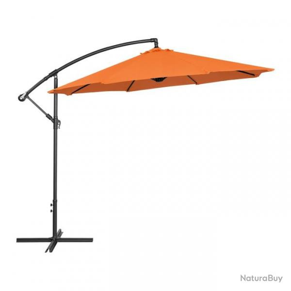 Parasol dport - Orange - Rond - diamtre 300 cm - Inclinable 14_0007590