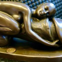 Magnifique Sculpture en Bronze 1930 (6 mai 1891 - 20 février 1935) -
