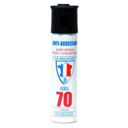 Bombe anti-agression au gel lacrymogène 75ML
