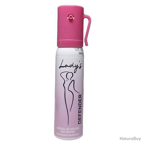 Arosol de dfense Lady's Defender Poivre 25ml