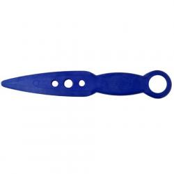 Couteau d'entrainement Bi-matière Bleu