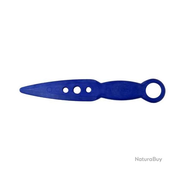 Couteau d'entrainement Bi-matire Bleu