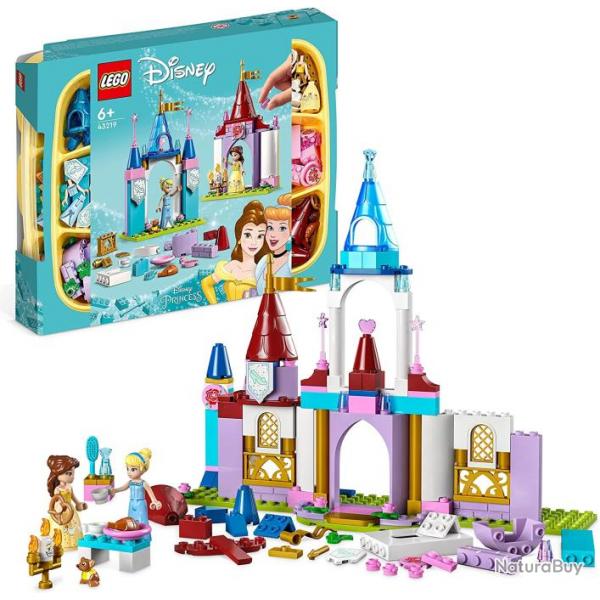 Jouets Briques LEGO DISNEY 43219 Princess Chteaux Cratifs Jeu Chteau Belle Cendrillon