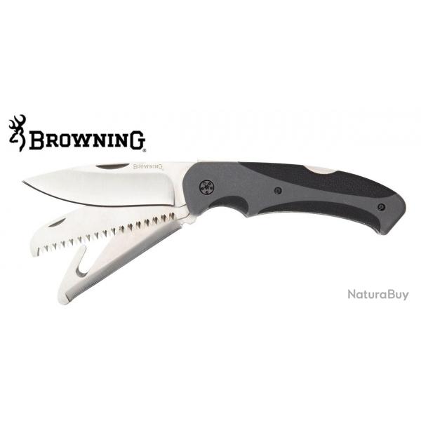 BROWNING KODIAK NOIR 3 FONCTIONS LAME 10CM
