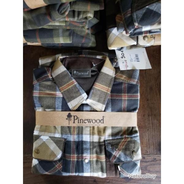CHEMISE PINEWOOD CORNWALL FLANNEL  L