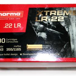 22 LR NORMA LR XTREME LR-22 BTE 50