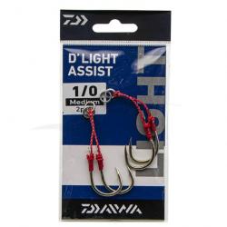 Daiwa Light Assist Hook 1/0 Medium
