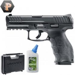 Pistolet HK VP9 billes 6mm à ressort 0,5J + billes + mallette