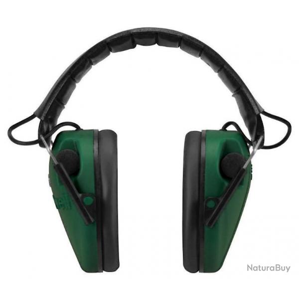 Casque Anti-Bruit lectronique - CALDWELL E-MAX LOW PROFILE - Vert