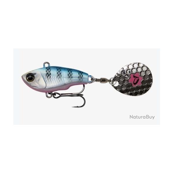 FAT TAIL SPIN 5.5CM 9GR SINKING Blue silver pink