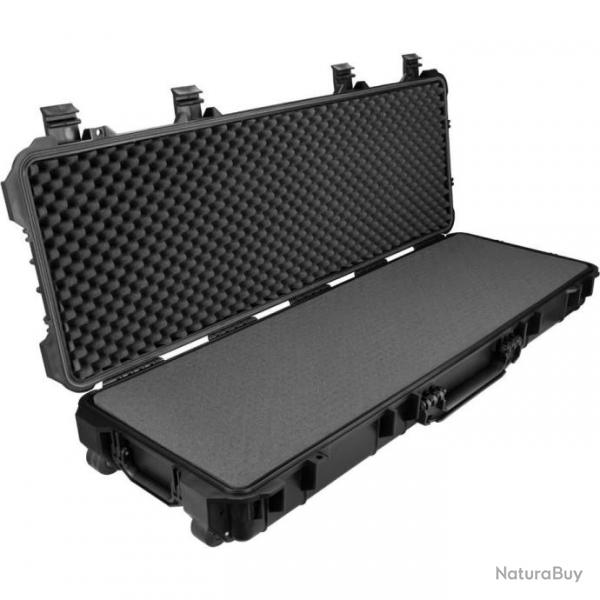 MALLETTE ETANCHE - VALISE DE PROTECTION POUR FUSIL OU REPLIQUE AIRSOFT - COULEUR NOIR