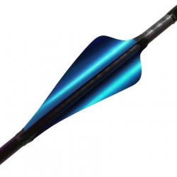 XS-WINGS - Plume 60 mm High Profile GAUCHER (LH) TEAL MÉTALLIQUE