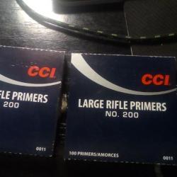 Amorces Large rifle CCI 200