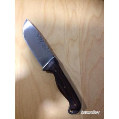 Couteau De Chasse Buffalo 13 Pouces, Acier Cr/Mo, Manche Polywood – Neuf, Emballé Usine – Pour Survie Et Outdoor