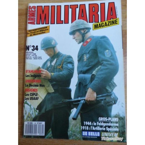 Militaria magazine N 34