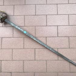 spada italiana mod 1833 albertina sabre epee italienne (838 A)