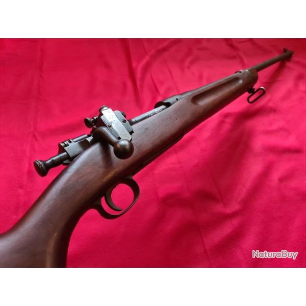 Carabine Springfield 1903 type sporter M2 en calibre 30-06 avec dioptre Lyman 48B