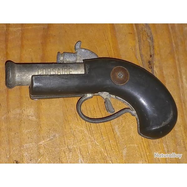 ancien pistolet " corsaire "   amorce JOUET VINTAGE