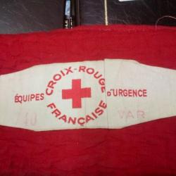 brassard ww2 croix rouge française équipes de urgence
