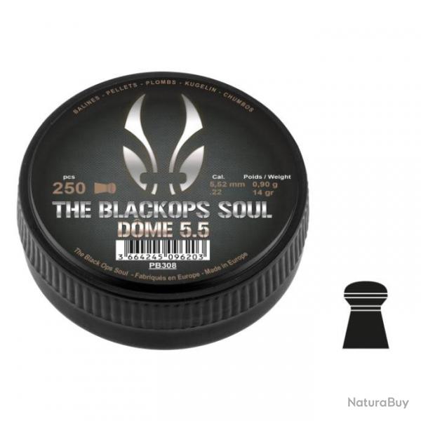 Plombs BO Manufacture The Black Ops Soul Dome - Cal 5.5mm Par 1