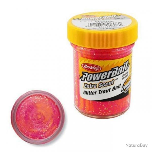 Pte  truite Berkley PowerBait Select Glitter Trout Bait Sherbet
