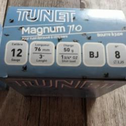 2 BOITES DE 25CARTOUCHES MANGNUM TUNET