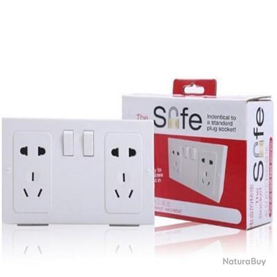 Cachette Secrète Faux Chargeur Prise Murale - Mini Coffre Fort Dissimulé Réaliste