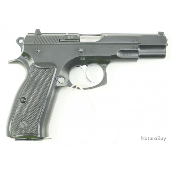 Pistolet CZ 75 calibre 9x19 admissible TAR