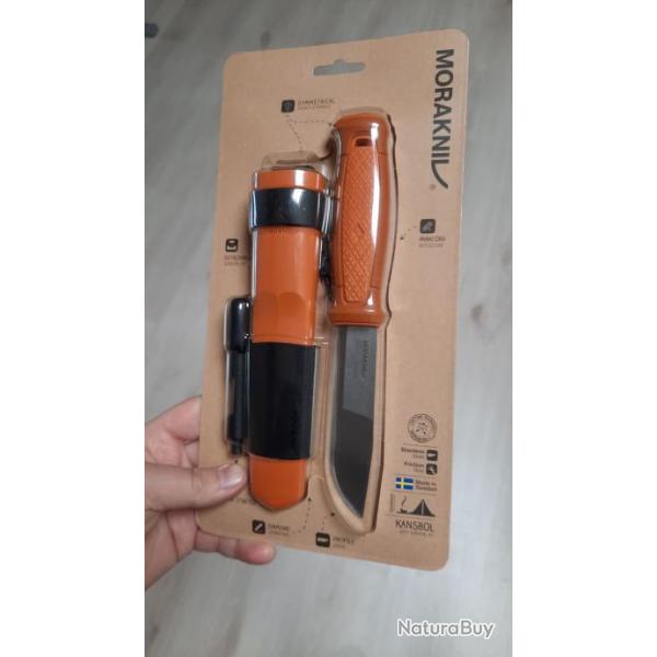 Morakniv Kansbol Orange Survival Kit