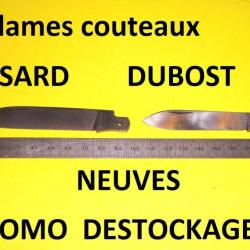 lot de 2 lames couteaux ISSARD / DUBOST - VENDU PAR JEPERCUTE (D22E153)