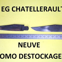 lot de 2 lames couteaux EG CHATELLERAULT - VENDU PAR JEPERCUTE (D22E161)