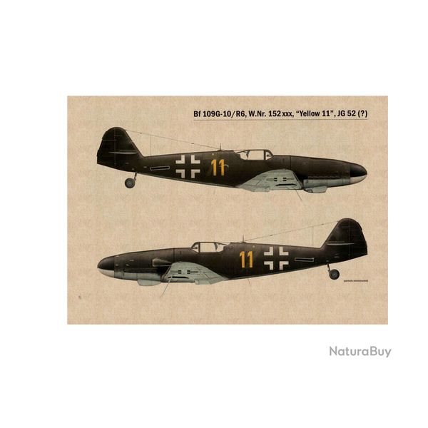 Affiche, poster vintage d'avion pour dcoration, taille 21x30cm modle 8