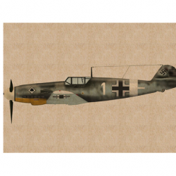 Affiche, poster vintage d'avion pour décoration, taille 21x30cm modèle 16