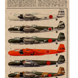 Affiche, poster vintage d'avion pour décoration, taille 21x30cm modèle 18