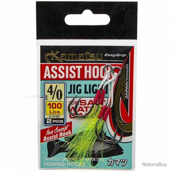Kamatsu Assist Hook Jig Light 4/0