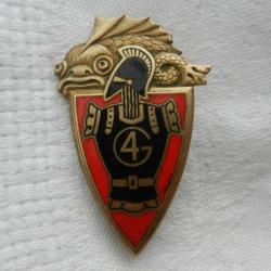 insigne militaire Drago 4 ème régiment du génie