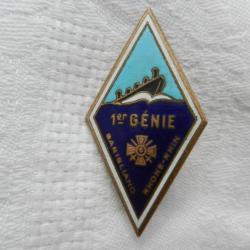 insigne militaire Drago 1° régiment du génie