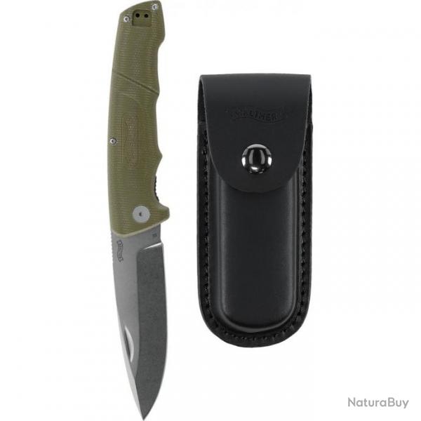Couteau pliant Walther green nature knife 1