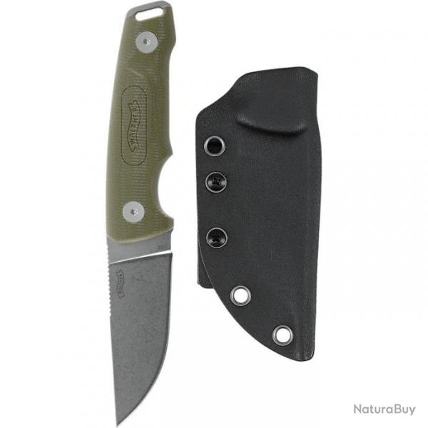 Couteau droit Walther green nature knife 3