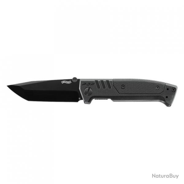 Couteau pliant Walther PDP tanto folder black